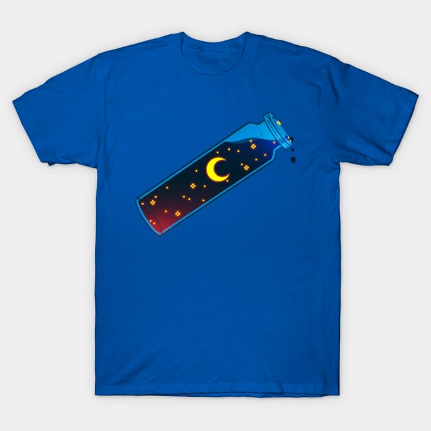 Moondust Vial T-Shirt by seerlight